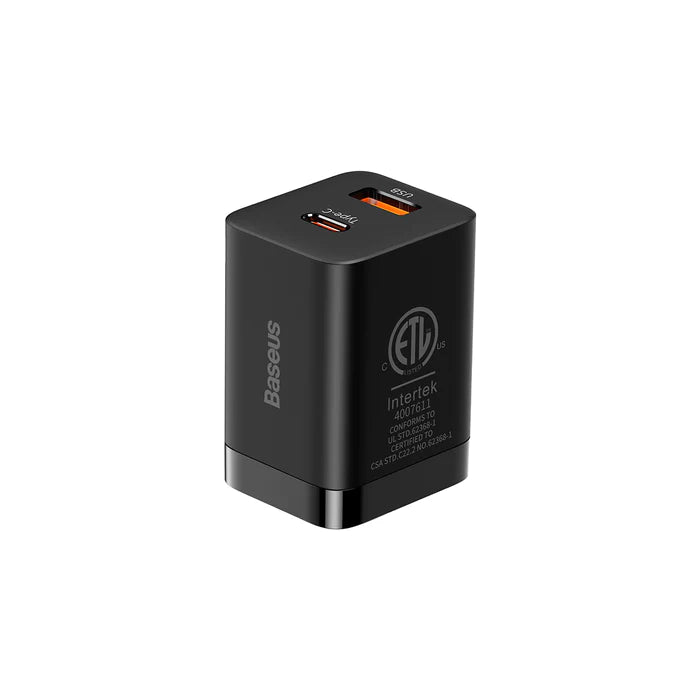 Baseus 30W Dual Port USB C Charger Block, Fast Compact PD Charger with Foldable Plug for iPad Pro/Air/Mini, iPhone 15/15 Pro/15 Pro Max/14/14 Pro/14 Pro /13 Pro/12/SE/11/XR/XS, Samsung, Pixel 6, Black Baseus 30W Dual Port USB C Charger Block, Fast Compact PD Charger with Foldable Plug for iPad Pro/Air/Mini, iPhone 15/15 Pro/15 Pro Max/14/14 Pro/14 Pro /13 Pro/12/SE/11/XR/XS, Samsung, Pixel 6, Black